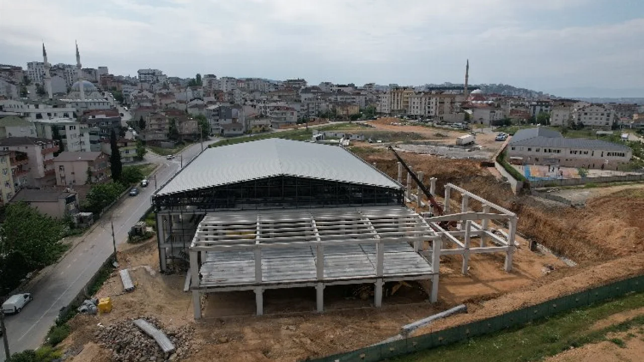 Çayırova'da kapalı spor salonu için çalışmalar sürüyor -