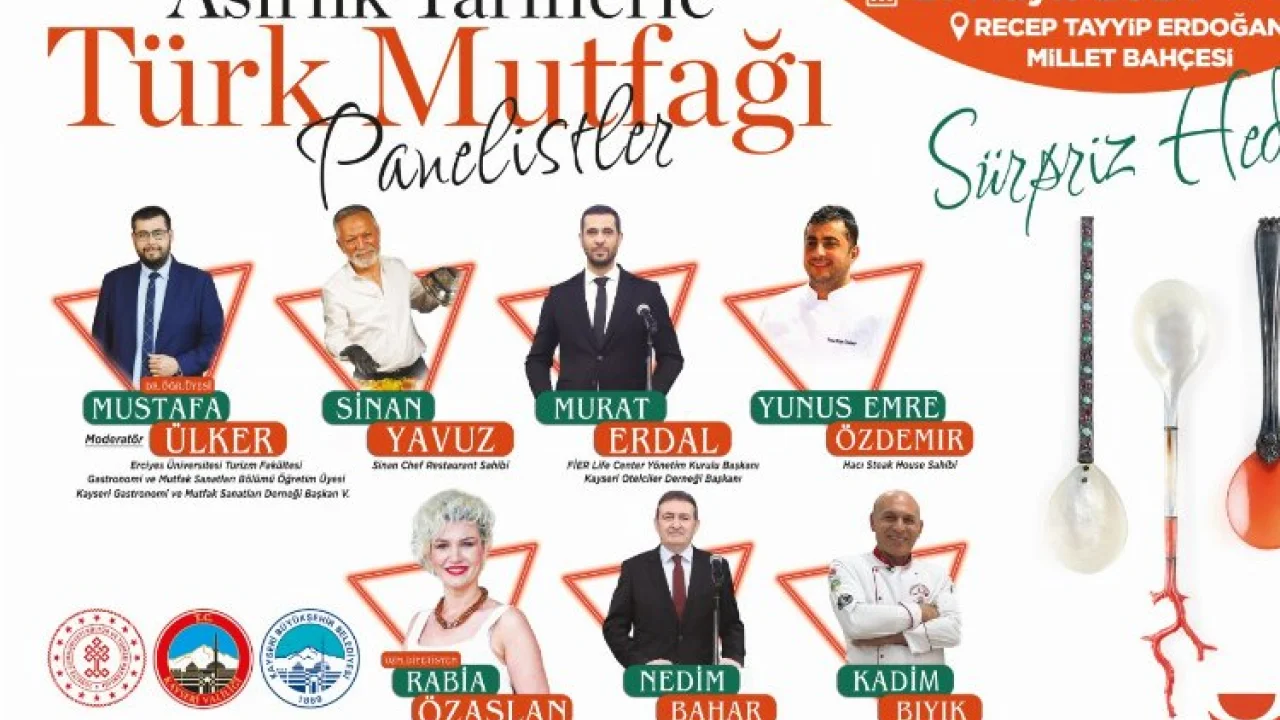 Kayseri'de ‘Asırlık Tariflerle Türk Mutfağı’ Paneli -