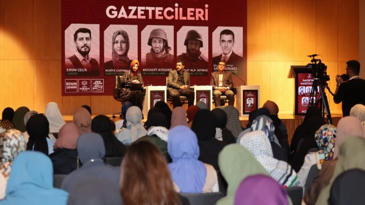 Konya'da "Gazze'nin Gazetecileri" konferansı -