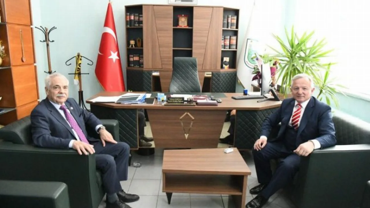 Mehmet Özcan’dan Mehmet  Kerman’a ziyaret -