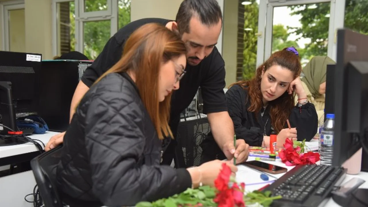Yıldırım'da hem iş hem eğitim -