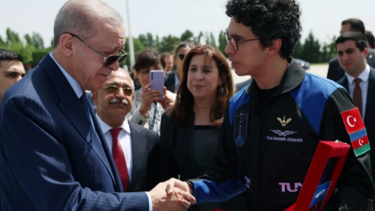 Cumhurbaşkanı Erdoğan, Türkiye’nin ikinci astronotu Atasever ile görüştü -