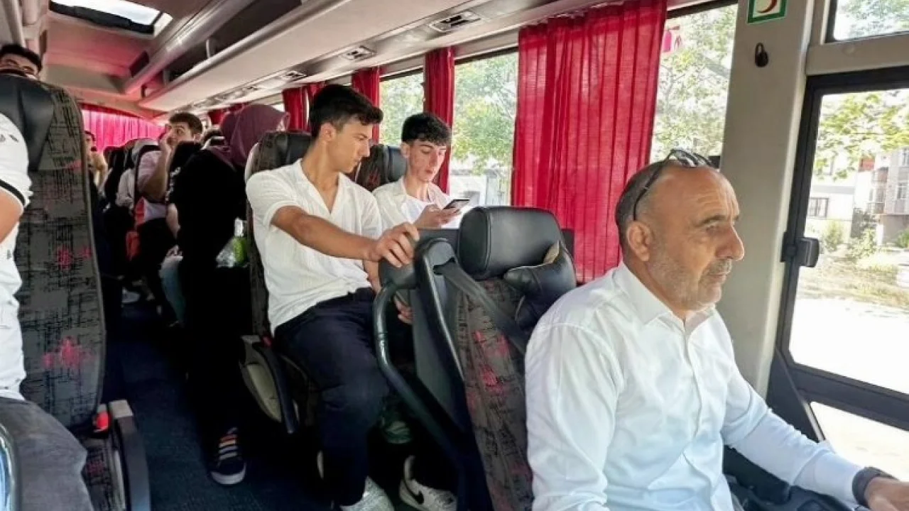 Dilovası'nda YKS için stresten uzak ulaşım -