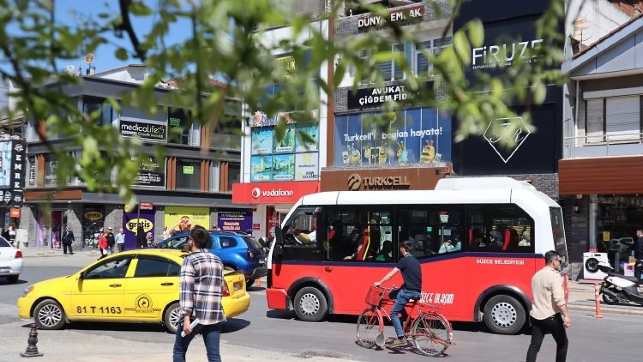 Düzce'de bayram boyunca ulaşım ücretsiz -