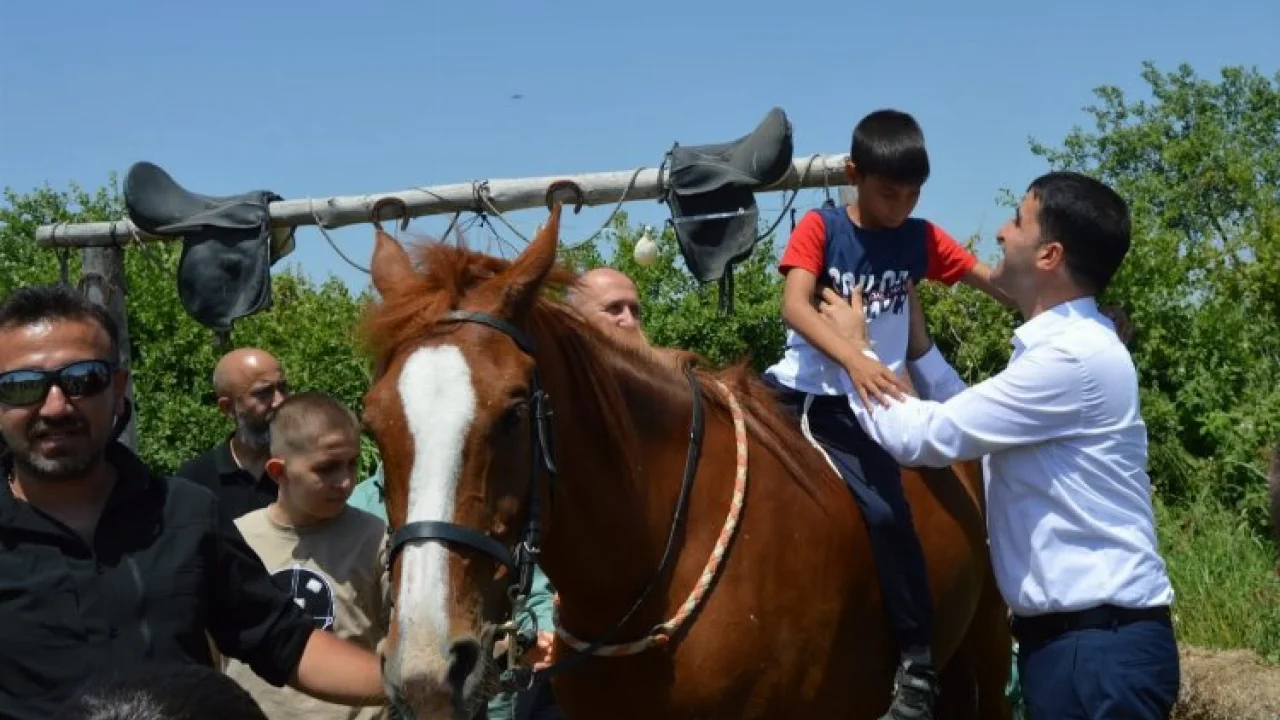 Edirne İpsala'da da özel eğitimde hipoterapi eğitimleri tamamlandı -