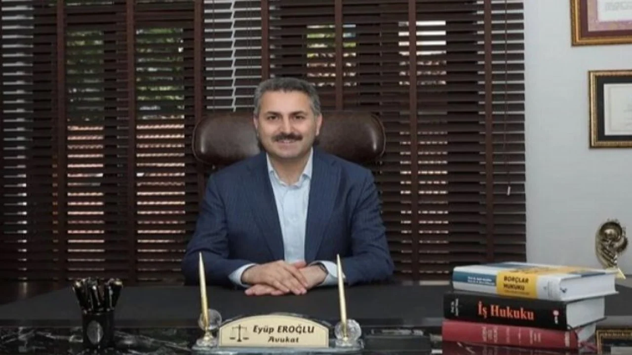 Eyüp Eroğlu, Avukatlık bürosunu 8 Haziran'da açıyor -