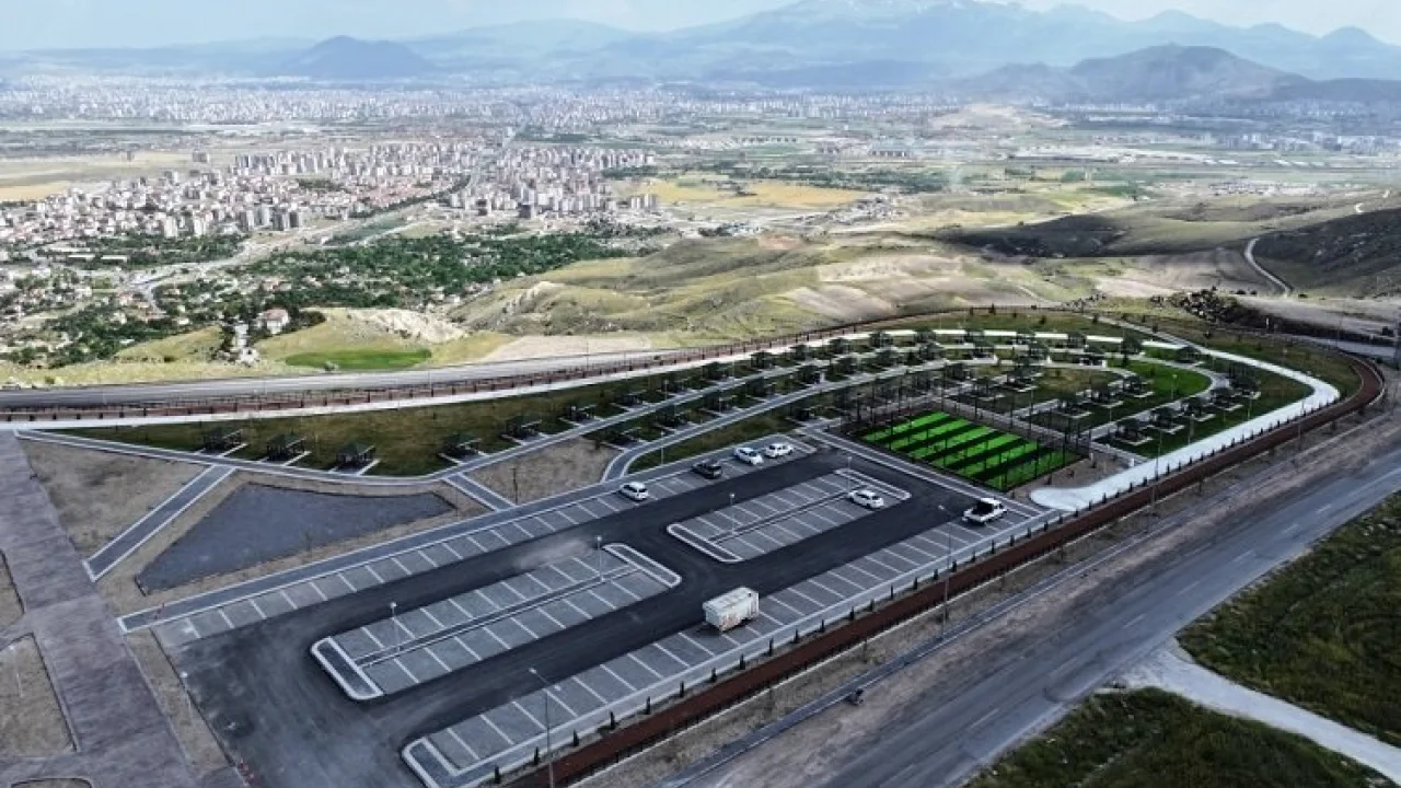 Kayseri Erkilet'te Millet Bahçesi çalışması tam gaz -
