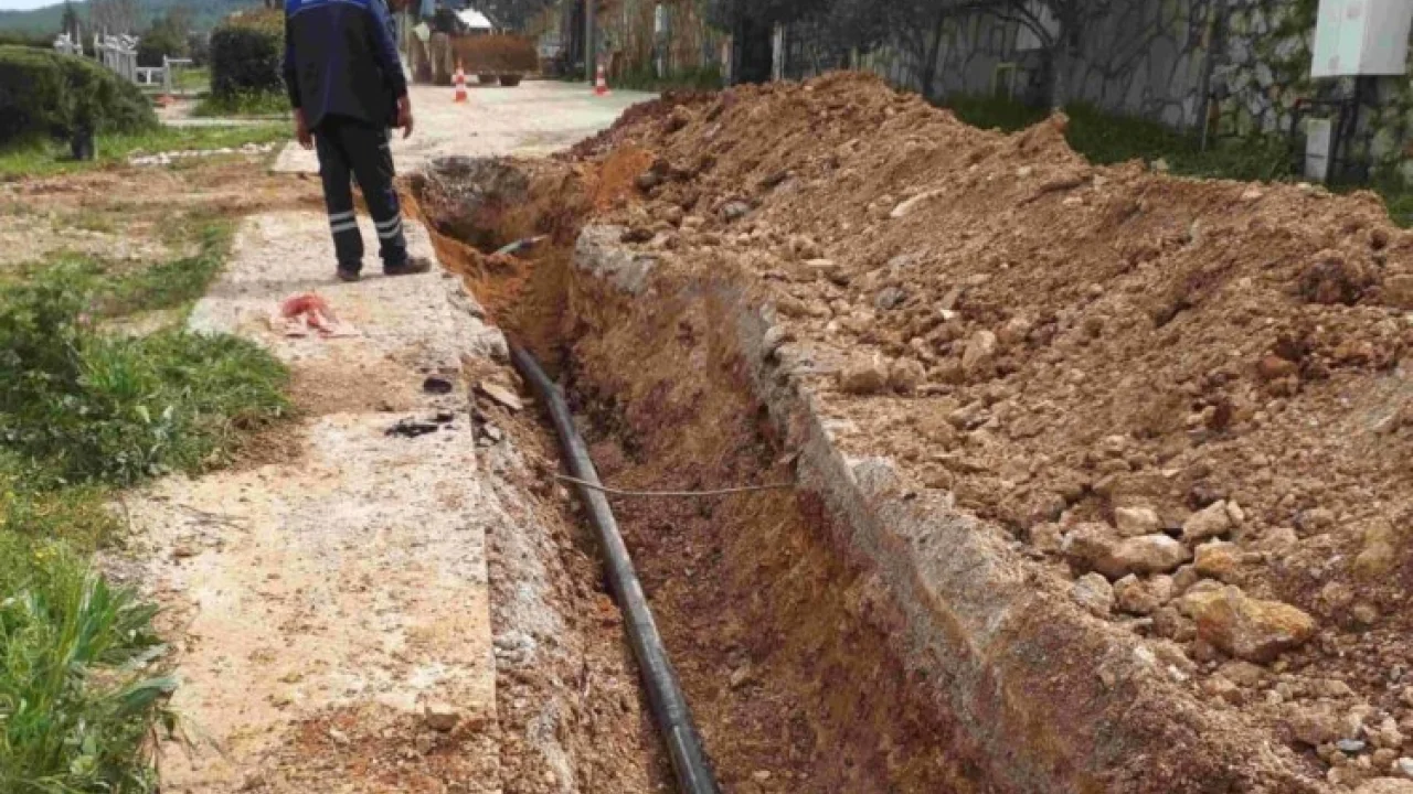 Menteşe'nin içme suyu altyapısına yenileme -