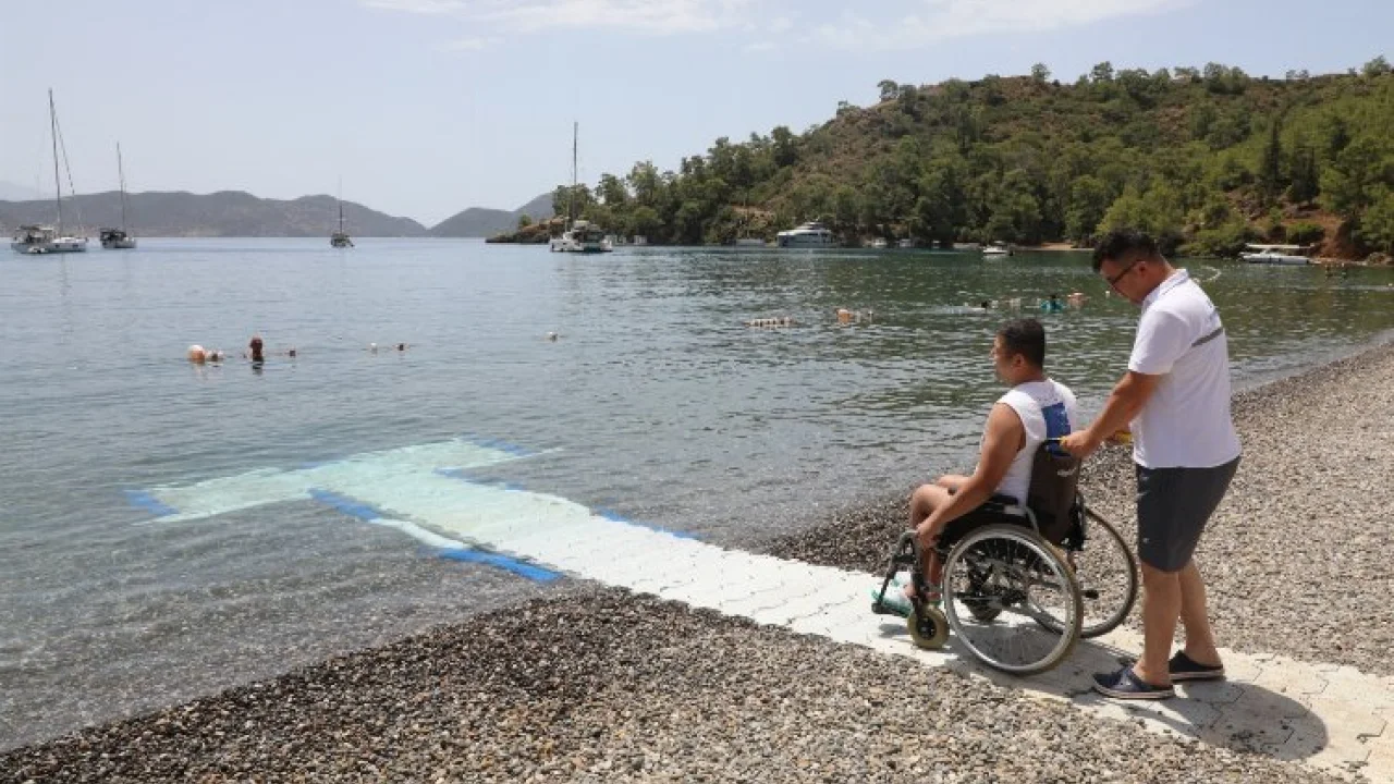 Muğla'da engelsiz plajlar 23'e çıktı -