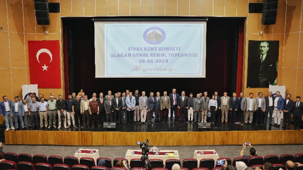 Sivas'ta yeni Kent Konseyi Başkanı belli oldu -