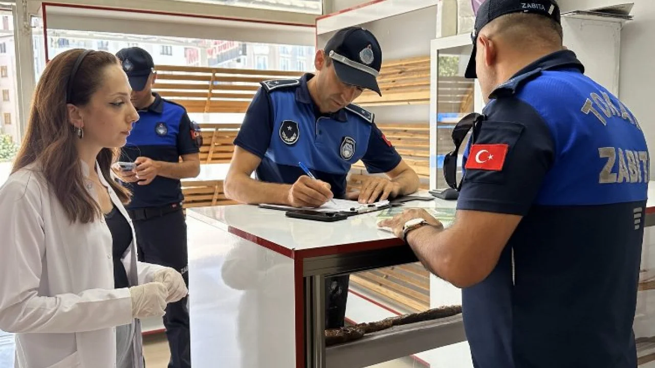 Tokat Zabıtası'ndan bayram öncesi denetim -