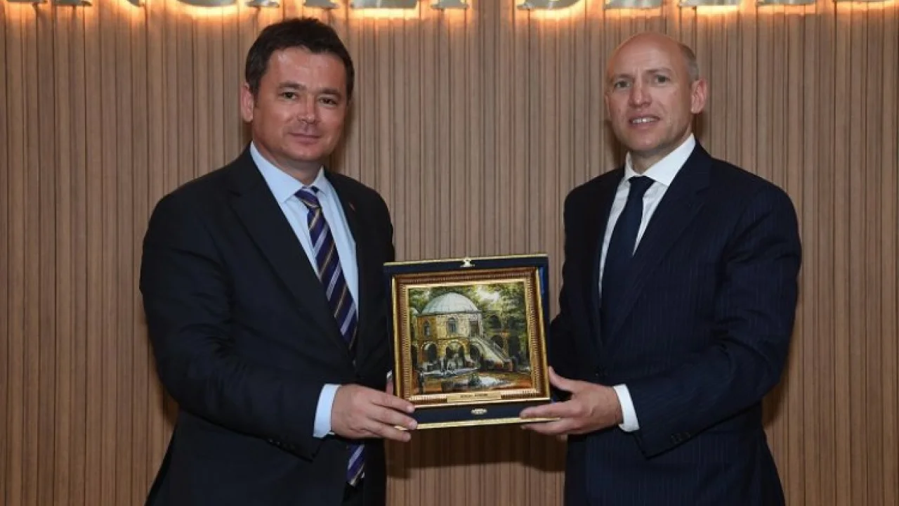 Alman Bakan Bursa Osmangazi'de -