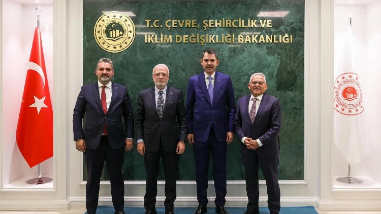 Başkan Büyükkılıç’tan yeni iki bakana “hayırlı olsun” ziyareti -