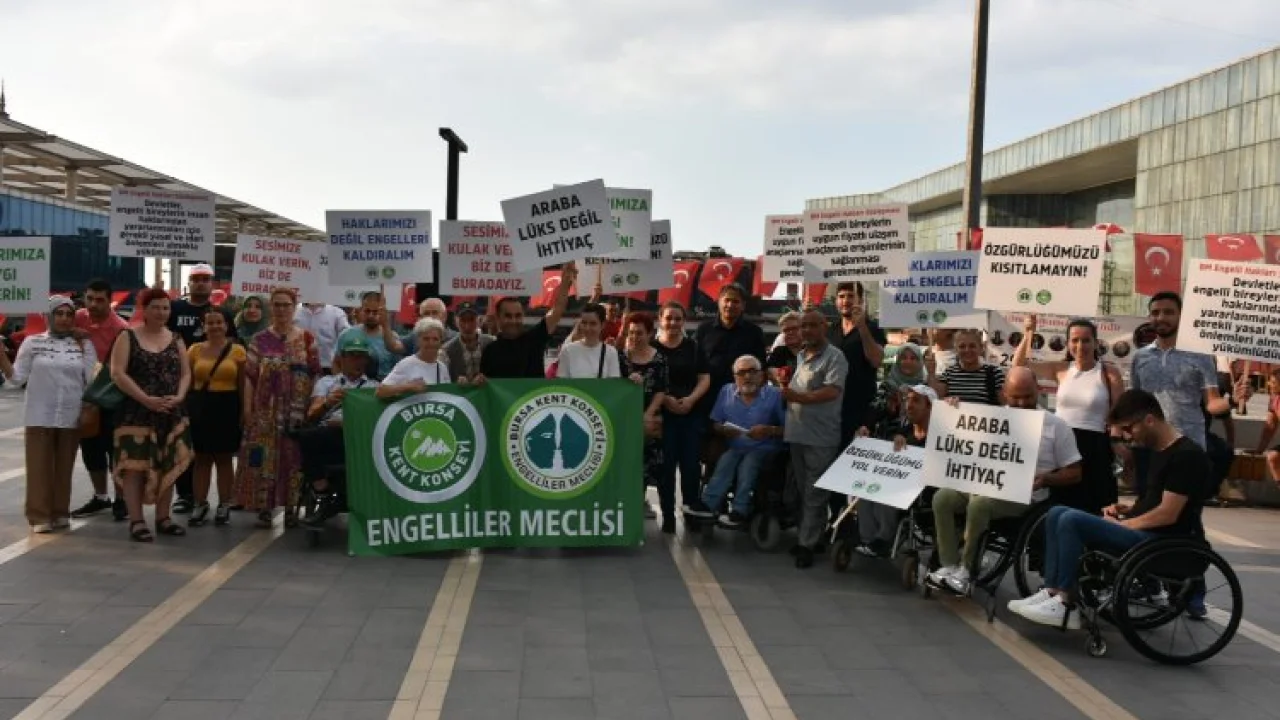 Bursa Kent Konseyi Engelliler Meclisi’nden ‘ÖTV’ çağrısı -