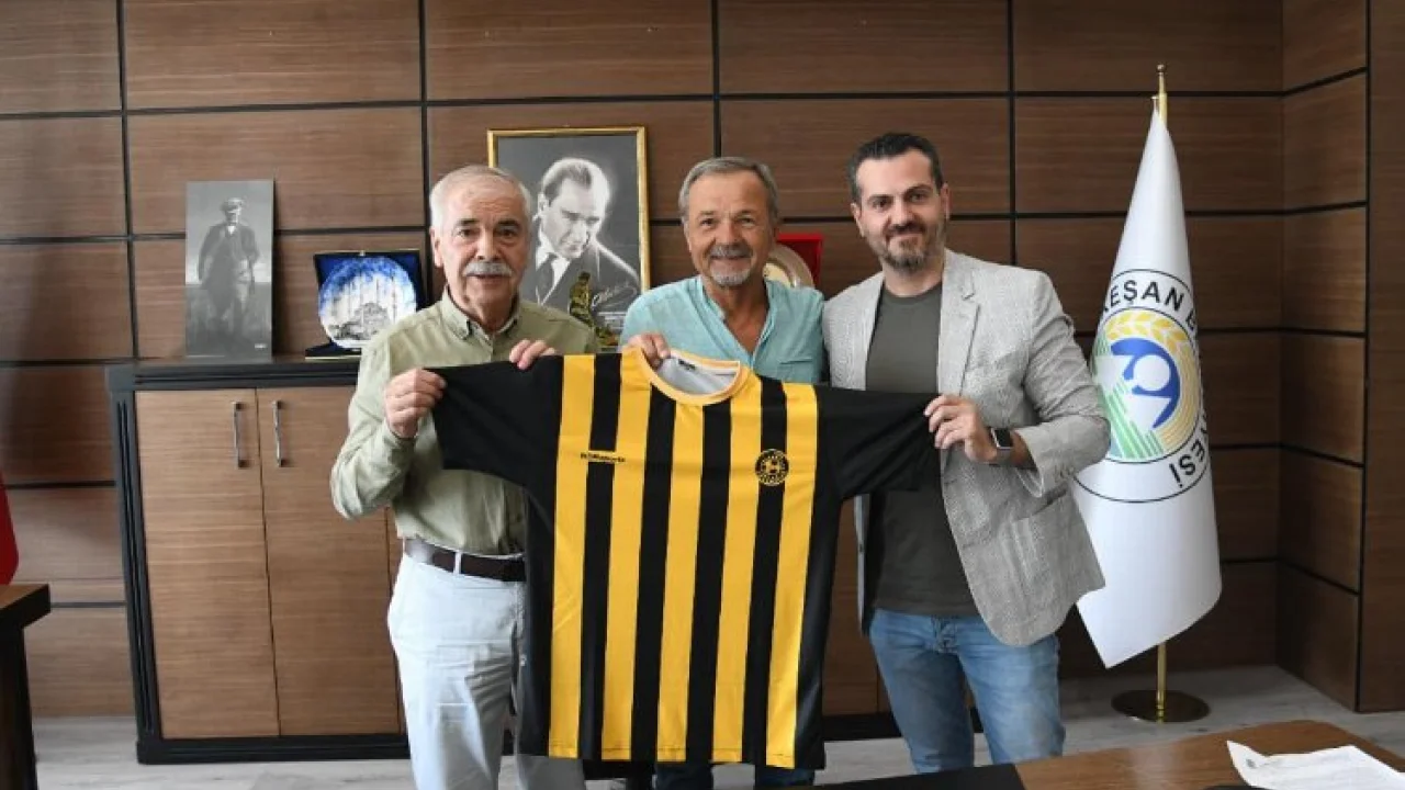 Keşanspor başkan adayı  Şeref Aldanmaz,  Mehmet Özcan’ı ziyaret etti -