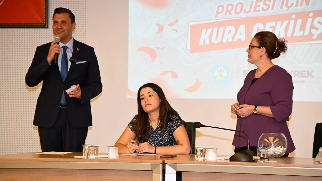 Manisa'da Spilkent'te kura çekimi yapıldı -