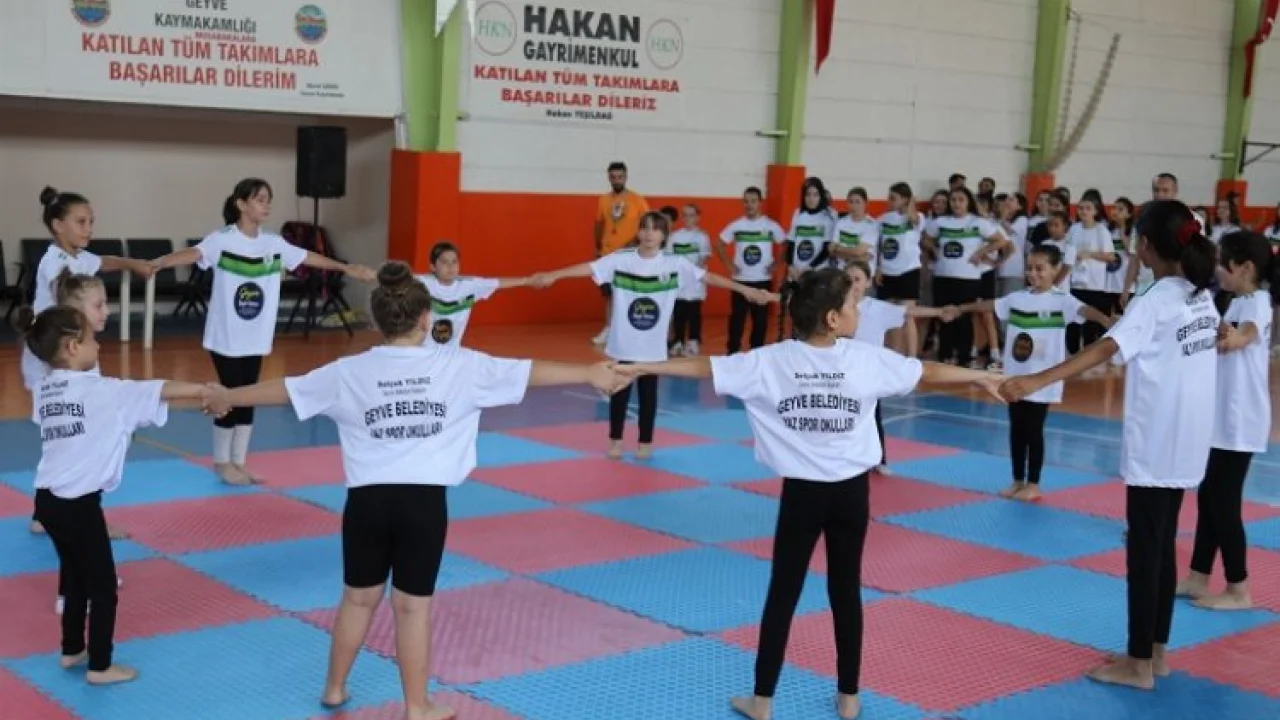 Sakarya Geyve'de 'Yaz Spor Okulları' açıldı -
