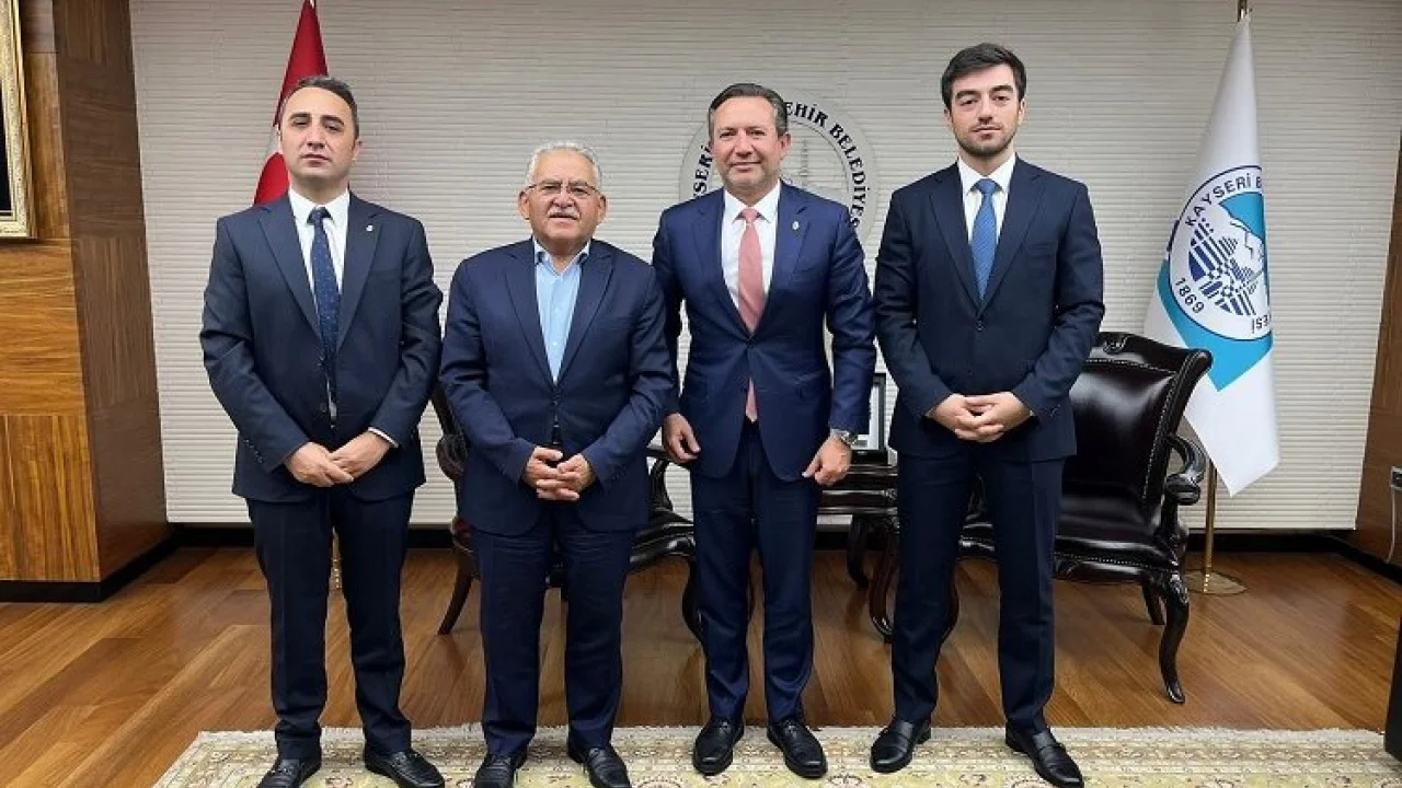 SOCAR yetkililerinden Büyükkılıç'a ziyaret -