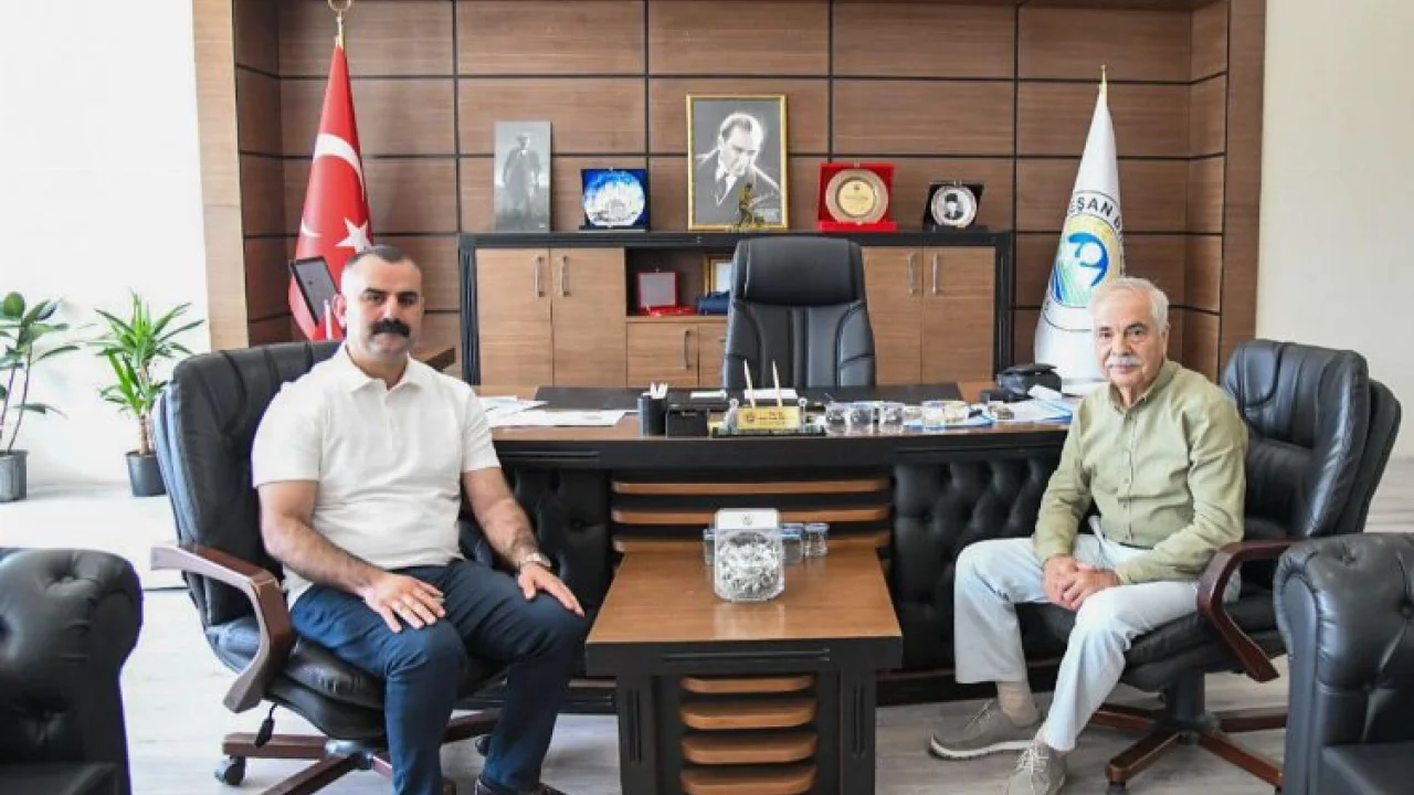 Uzunköprü Belediye Başkanı Ediz Martin’den Mehmet Özcan’a ziyaret -