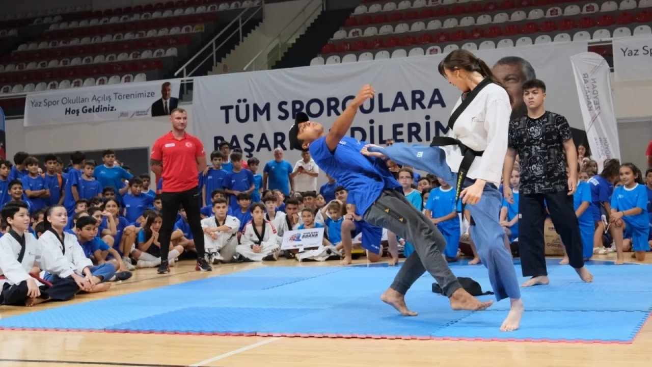 Yaz Spor Okullarına şovlu açılış -