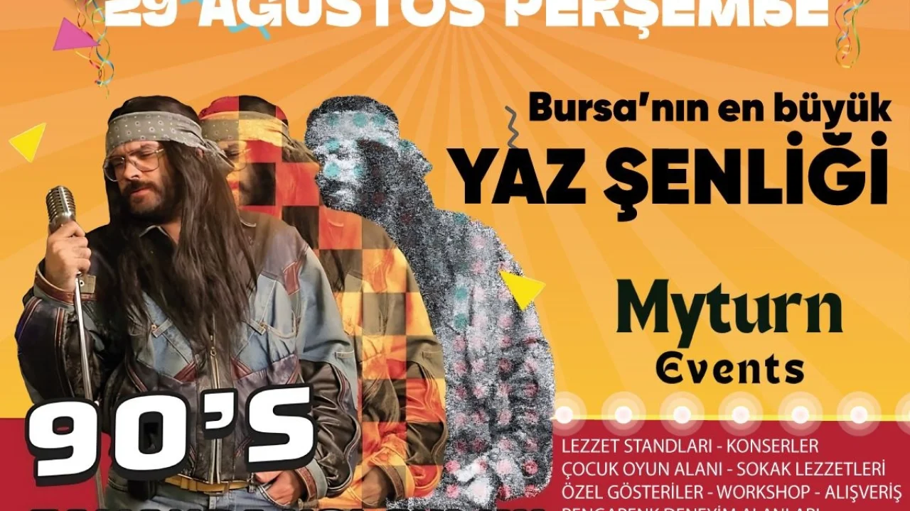 Bursalılar hem  lezzetlere hem de  alışverişe  hem de müziğe doyacak! -