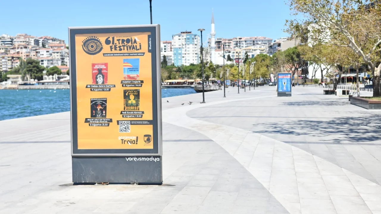 Çanakkale Uluslararası Troia Festivali'ne hazır -