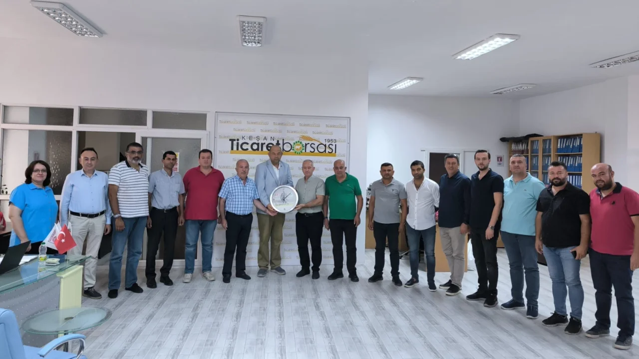 Karacabey Ticaret Borsasından Keşan Ticaret Borsası’na ziyaret -