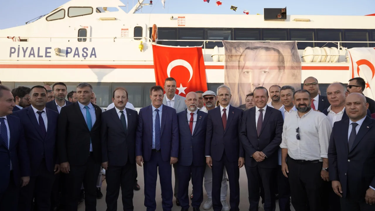 KKTC'ye açılan 5. kapı... En kısa mesafeli deniz rotası -