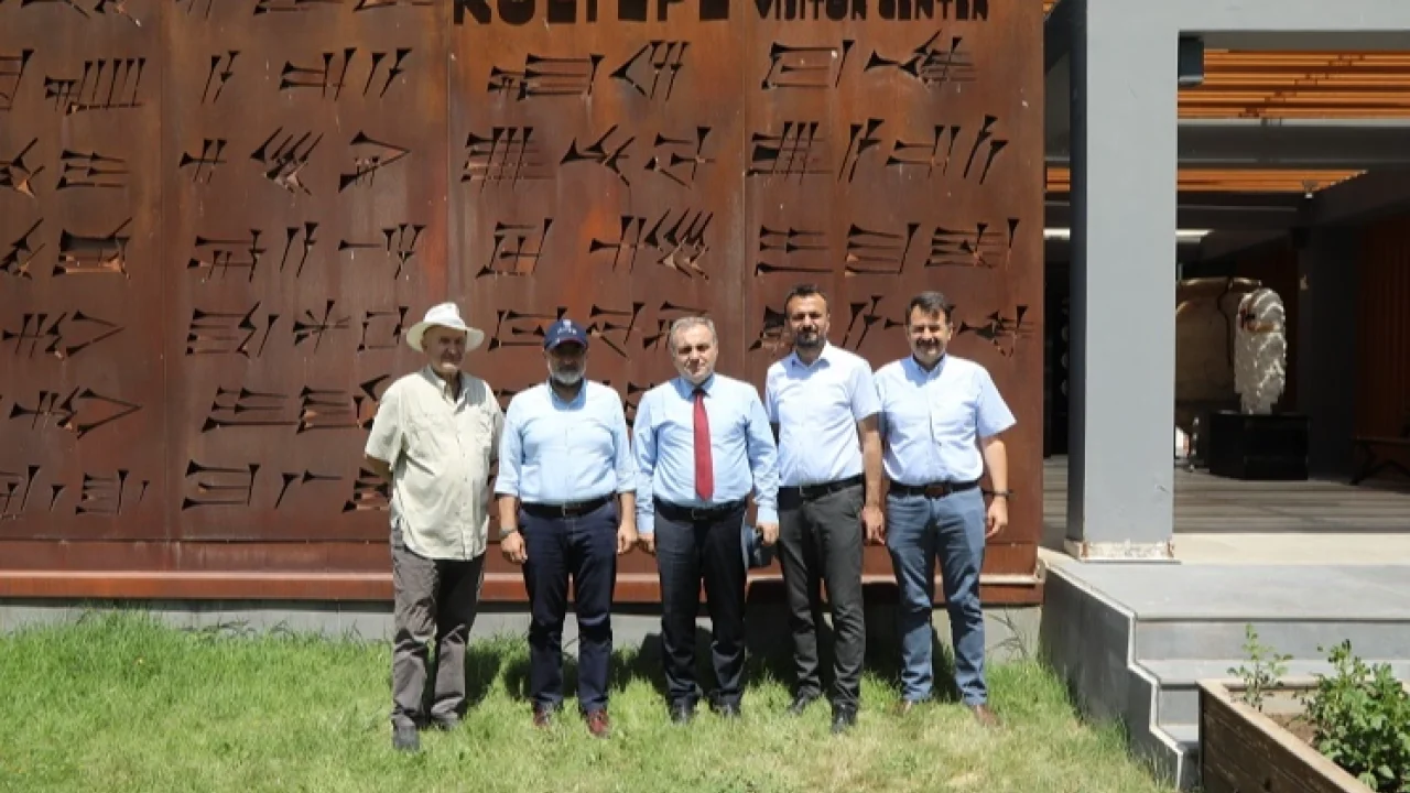 Kültepe Kaniş-Karum kazı alanına önemli ziyaret -