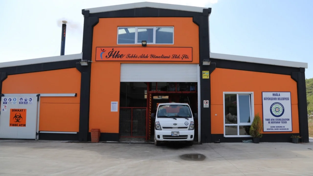 Muğla'da tıbbi atıklar modern tesiste bertaraf ediliyor -