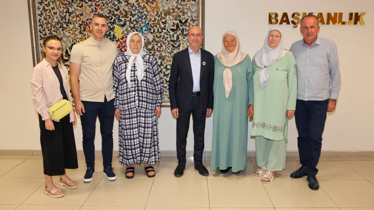 Srebrenitsa şehit anneleri Başkan Pekyatırmacı’yı ziyaret etti -
