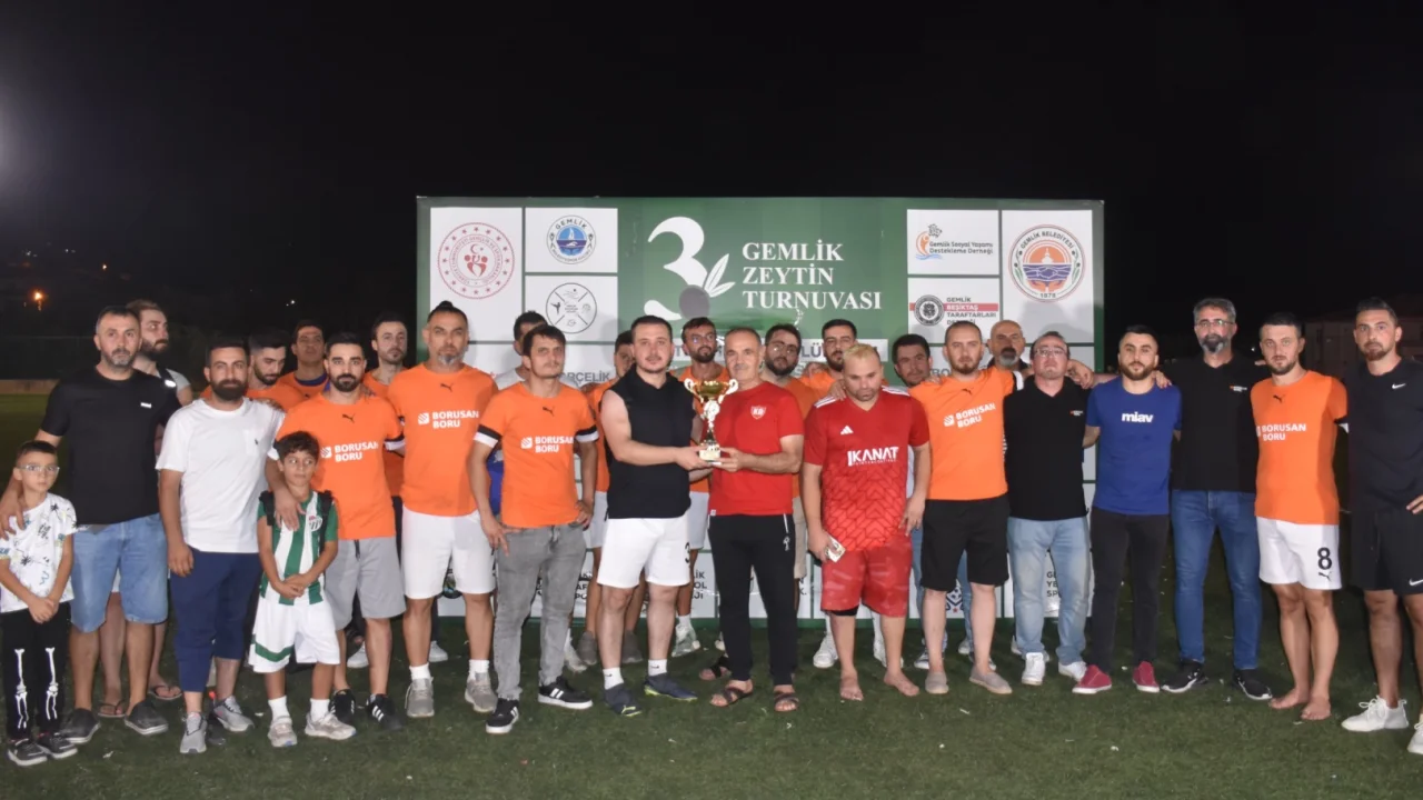 Bursa Gemlik Kurumlar Ligi'nde final heyecanı -