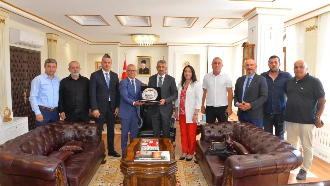 Muzaffer Yıldırım’dan Vali Sezer’e ziyaret -