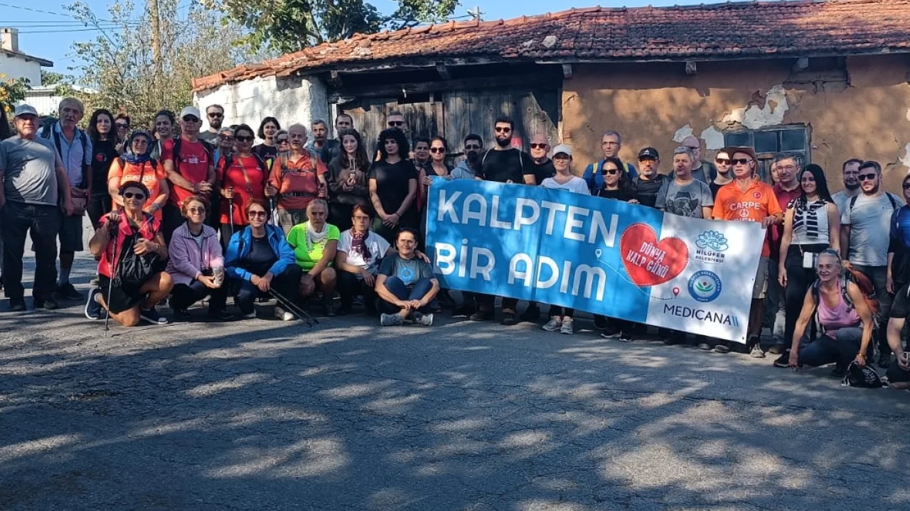 Nilüfer’de sağlık için yürüyüş -