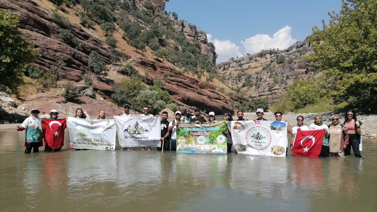 Şanlıurfa’dan Zore Kanyonu için geldiler -