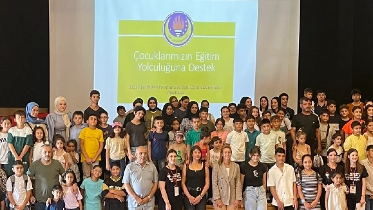 TED'den Hatay'da anlamlı etkinlik -