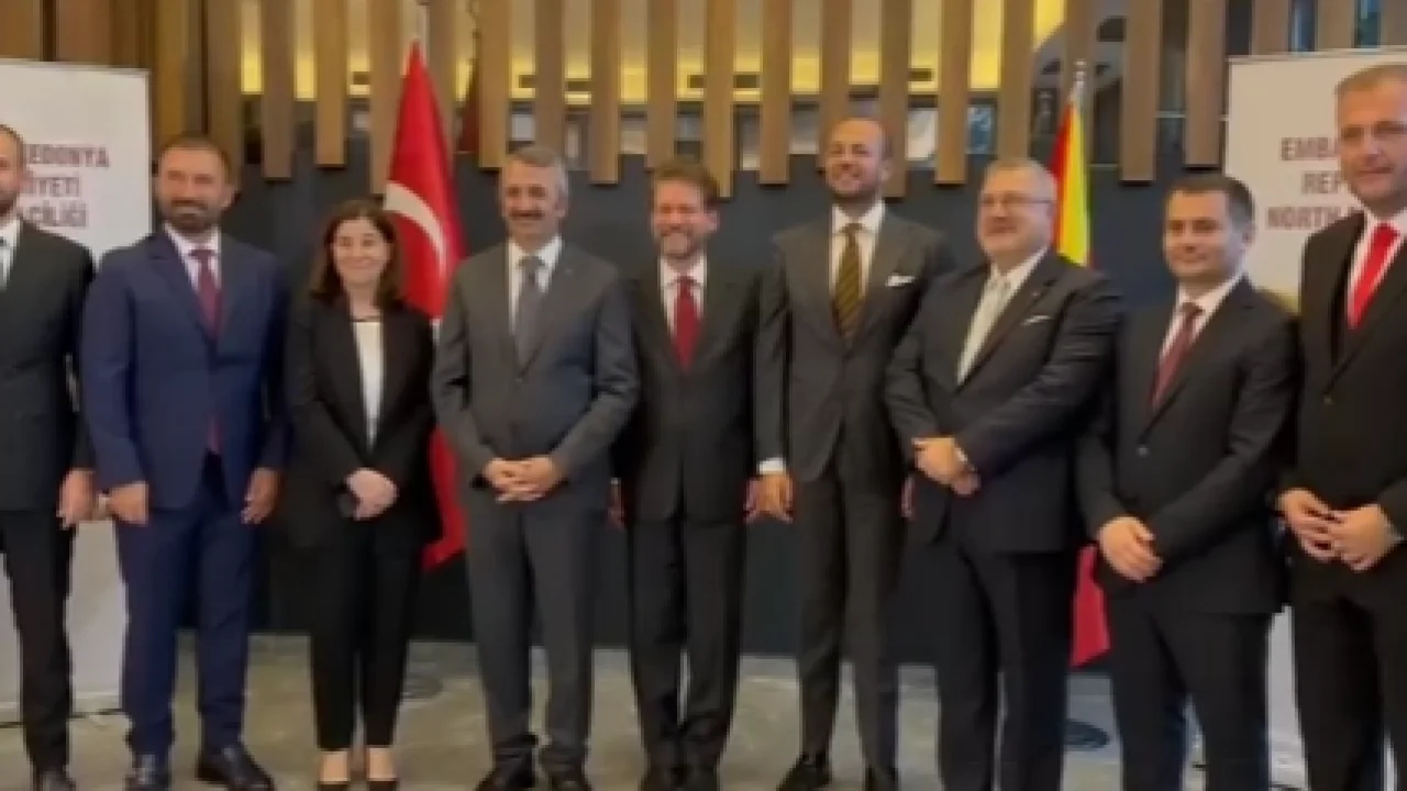 Vali Sezer, Kuzey Makedonya Cumhuriyeti’nin 33.kuruluş resepsiyonuna katıldı -