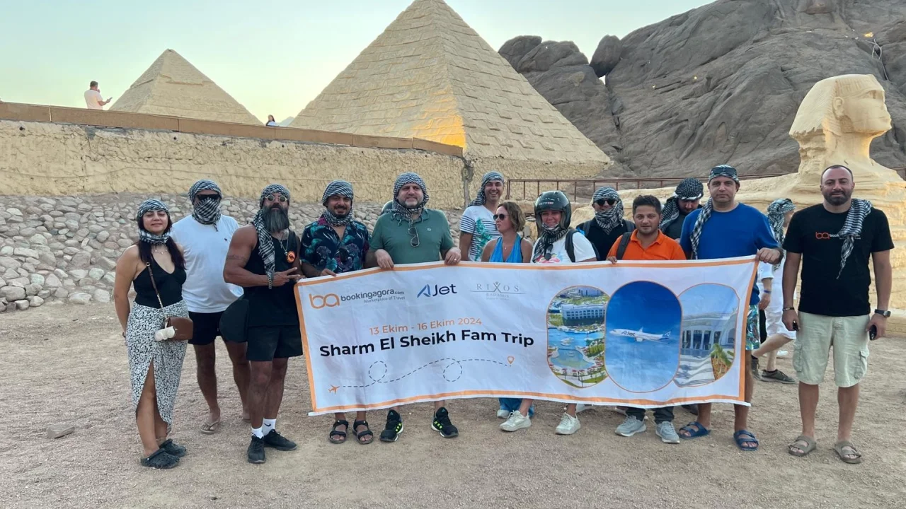AJet, ilk Fam Trip’ini BookingAgora ile Sharm El Sheikh’e yaptı -