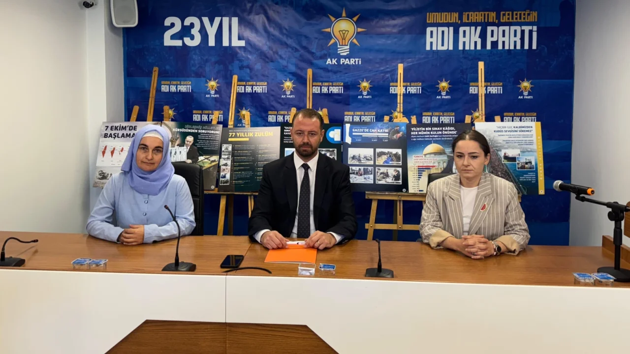 AK Parti’den İsrail’e kınama -