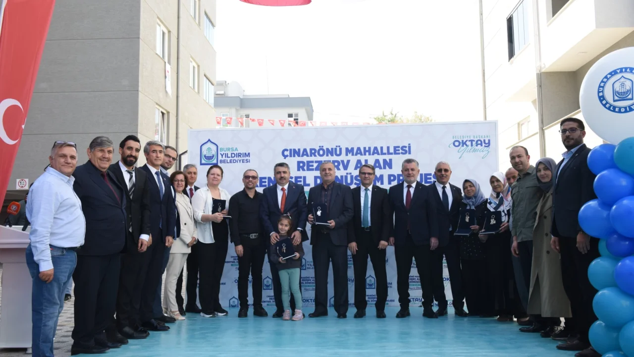 Çınarönü'nde yeni yaşamın kapıları aralanıyor -