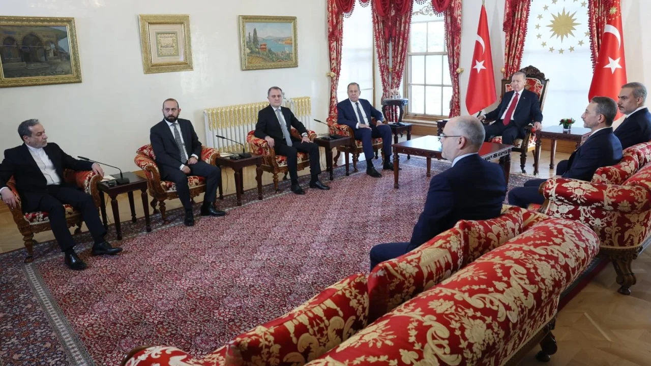 Cumhurbaşkanı Erdoğan, 4 ülkenin Dışişleri Bakanlarını kabul etti -