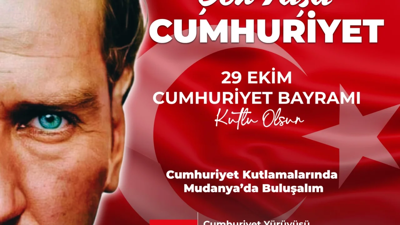 Cumhuriyet’in 101. yaşı Mudanya’da coşkuyla kutlanacak -