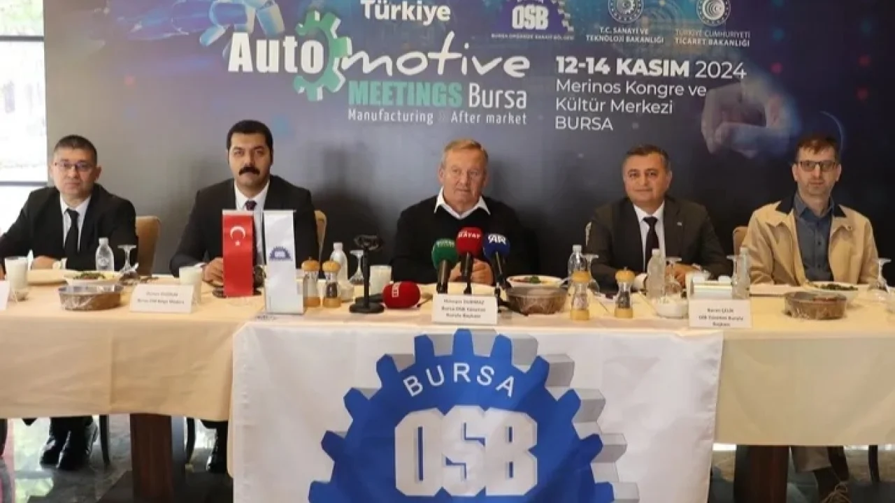 Dünya otomotiv devleri Bursa’da buluşuyor! 40 ülkeden 300 firma... -