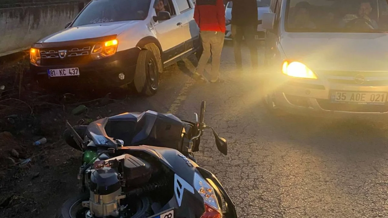 Düzce'de motosiklet kazası: 1 ölü -