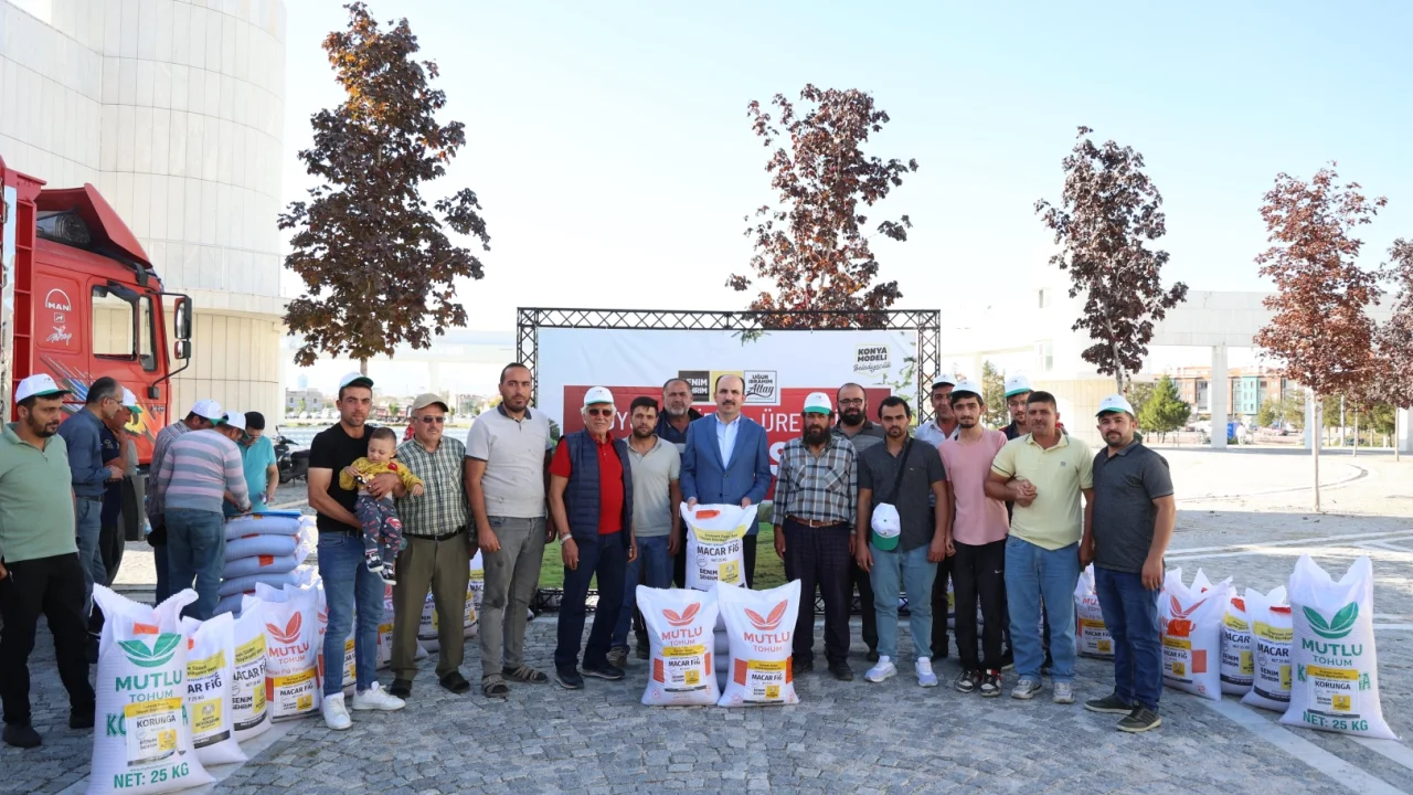Konya Büyükşehir 2024-2025 sezonunda çiftçiye 18 farklı türde tarımsal destek verecek -