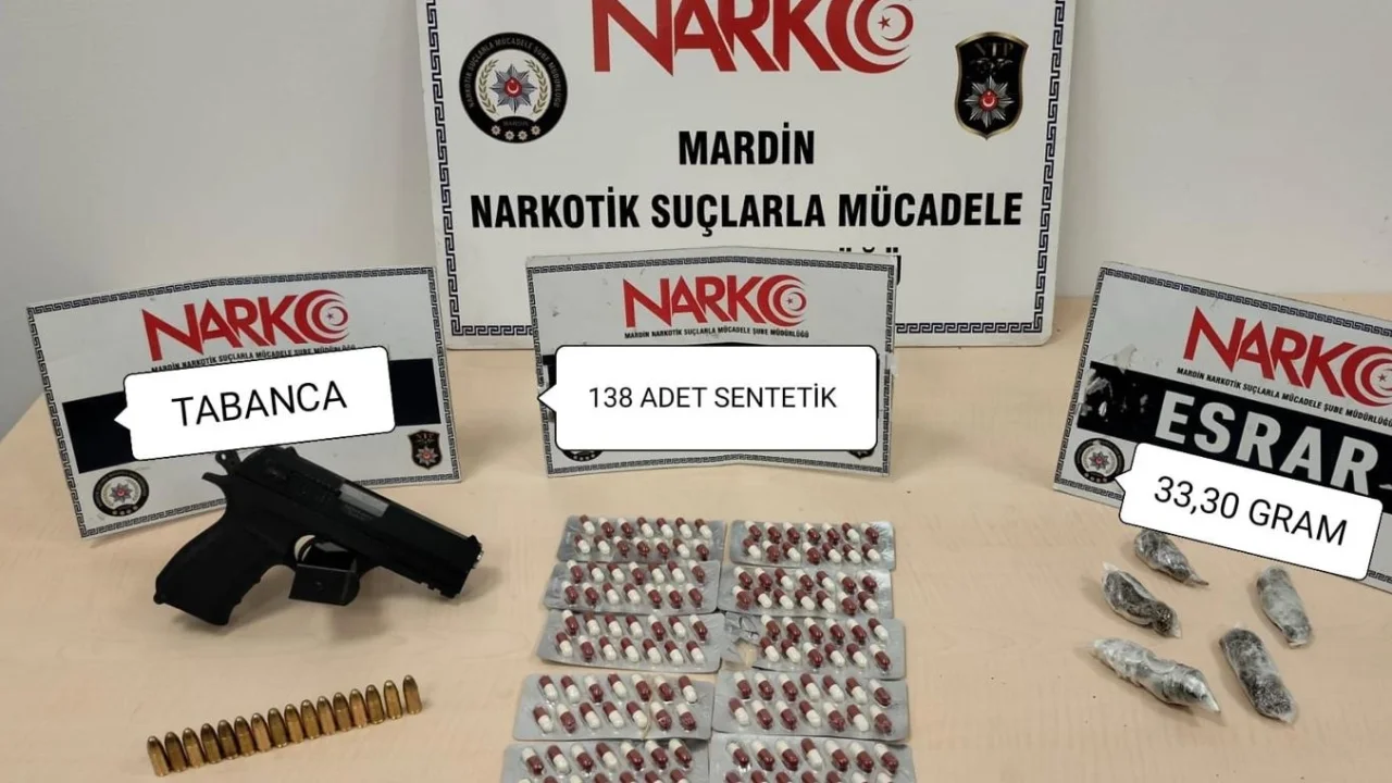Mardin'de zehir tacirlerine yönelik operasyon: 6 şahıs yakalandı -