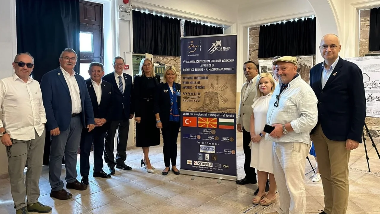 Rotary Balkan Mimarlık Öğrencileri Çalıştayı Ayvalık’ta yapıldı -
