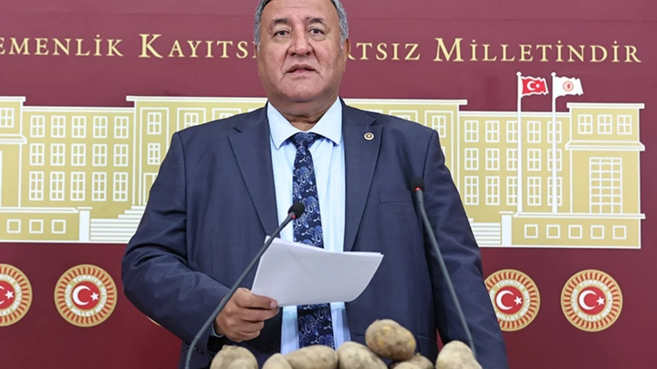TBMM'de CHP'li Gürer'den patatesli açıklama! -