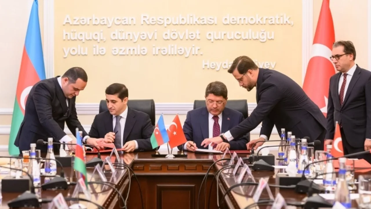 Türkiye-Azerbaycan arasında adalet iş birliği -