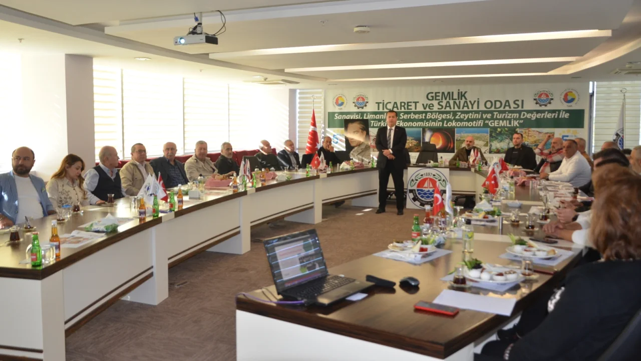 Bursa Gemlik't GTSO'da Müşterek Meslek Komitesi toplandı -